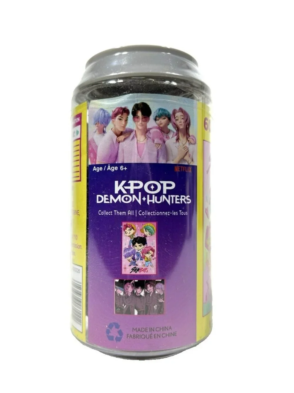 Kpop Demon Hunters Saja Boys Chibi Puzzle In Soda Can 60pc NEW 2026